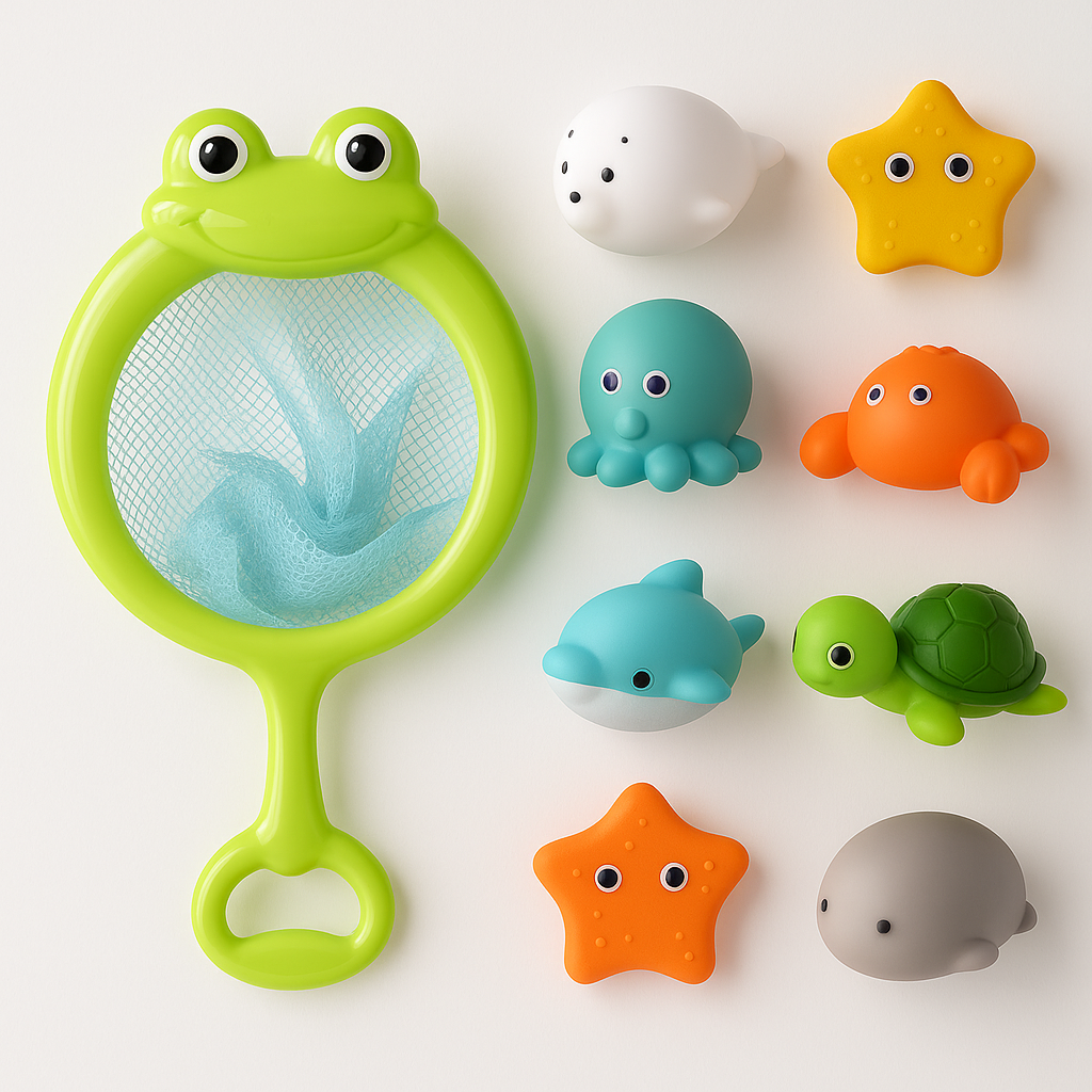 AquaGlow - Brinquedo de Banho Iluminado para Bebês