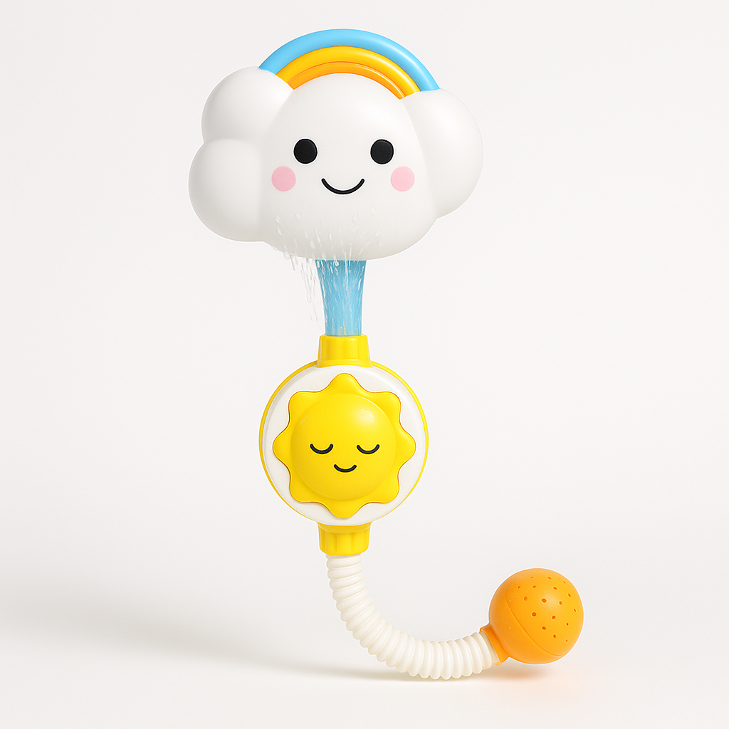 SplashCloud - Brinquedo de Banho com Chuveirinho