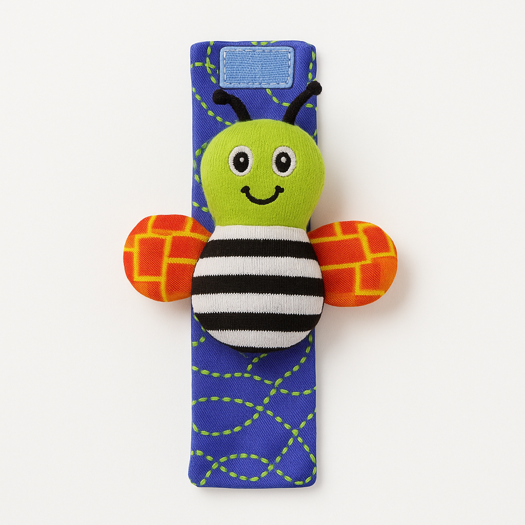 RattleBuddies - Pulseira e Meia Chocalho para Bebês