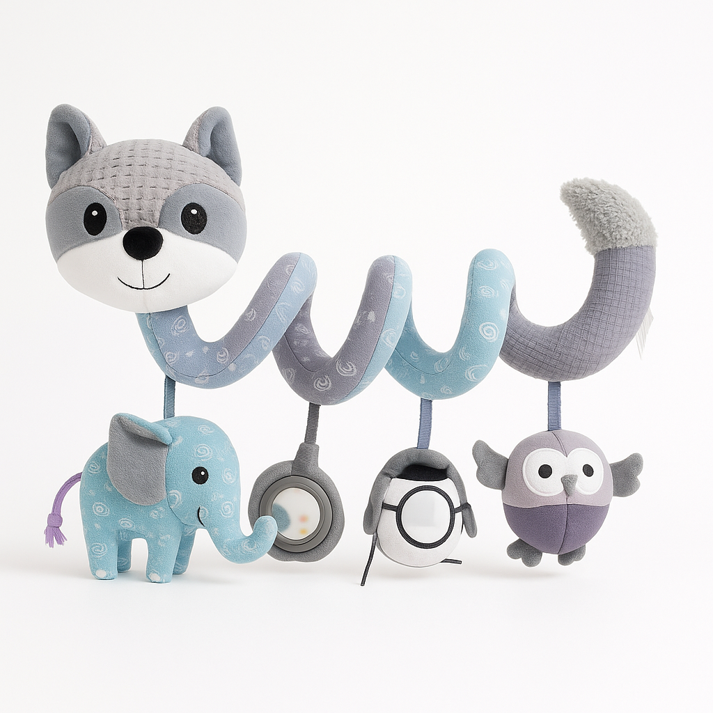 SpiralFun - Brinquedo Musical e Interativo para Berço e Carrinho