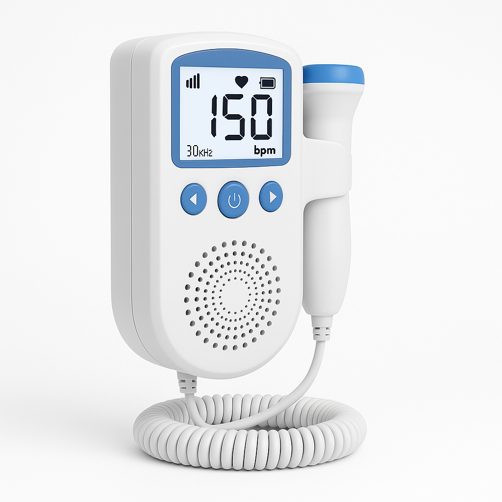 HeartBeat Pro - Monitor Ultrassônico de Batimentos Cardíacos Fetal