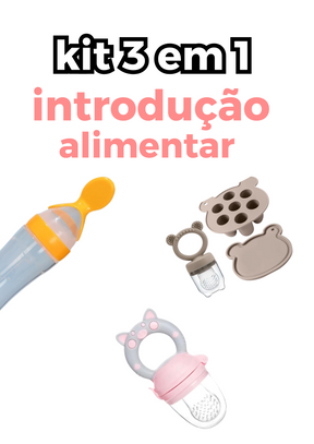 Kit de Introdução Alimentar 3 em 1 - Babe Taste